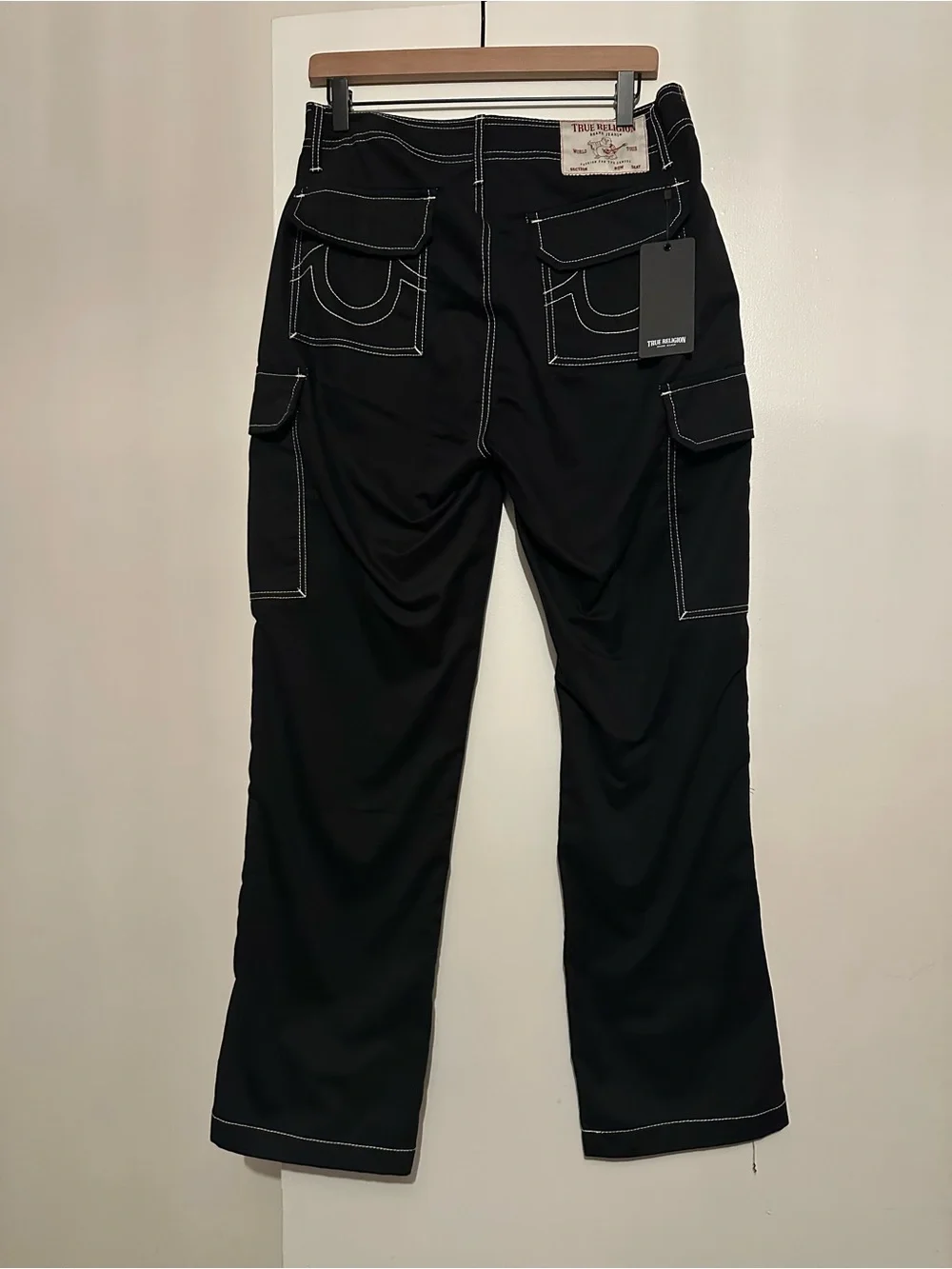 True Religion baggy cargo pants